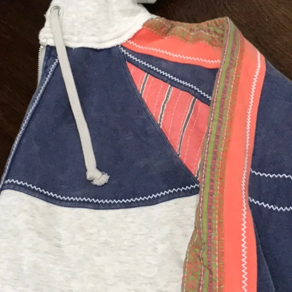 NWOT Free People Rookie Jacket Adirondack Mountains Hoodie Sweatshirt Z59-1 - Picture 10 of 10